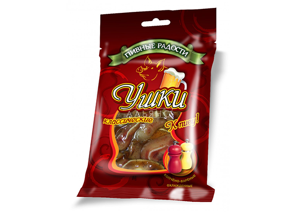 Уши свиные классические "Пивные радости" (100гр) в Альметьевске