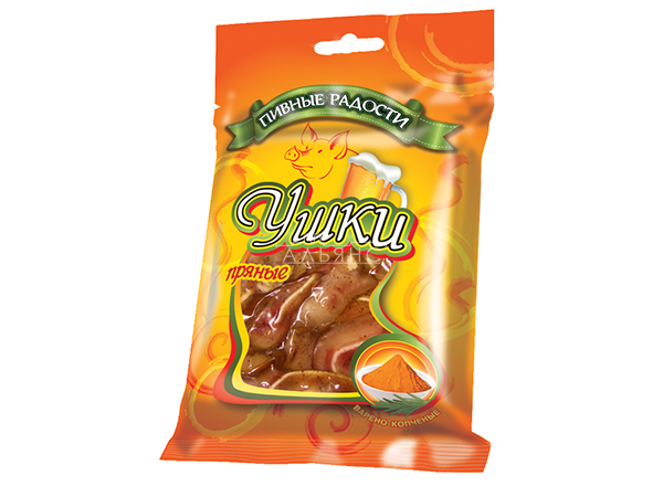 Уши свиные пряные "Пивные радости" (100гр) в Альметьевске
