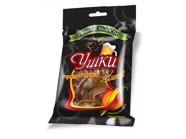 Уши свиные с красным перцем "Пивные радости" (100гр) в Альметьевске