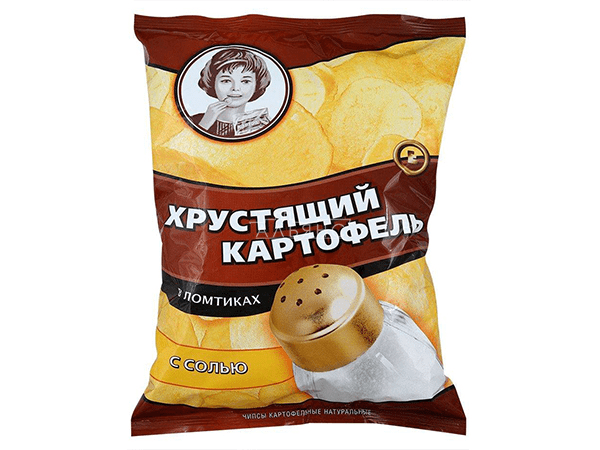 Картофельные чипсы "Девочка" 40 гр. в Альметьевске