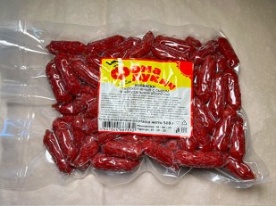 Чипсы из лаваша: Колбаски ФОМА ЛУКИЧ (с беконом) (по 0,5кг)