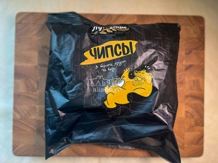 Чипсы: Багет пшеничный карамелизированый лук