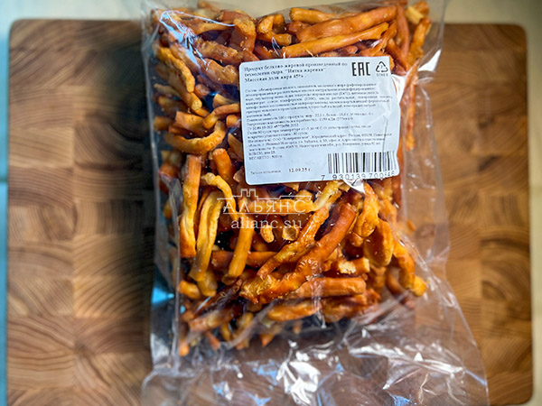 Нитка ЖАРЕНАЯ  Oktobersnack1 кг (сырный продукт) в Альметьевске