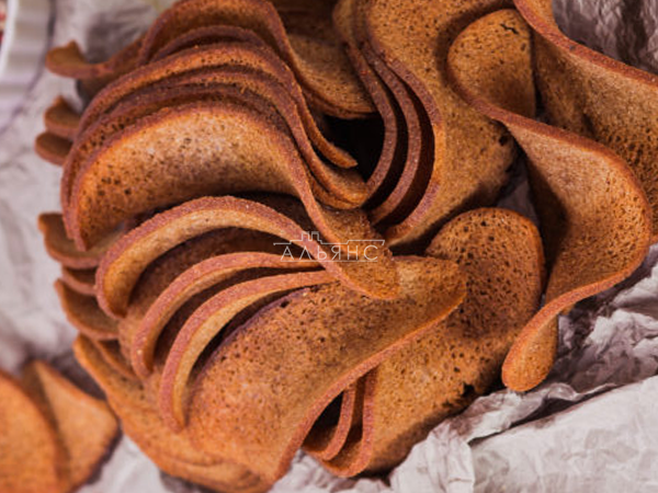 Ресторанные гренки с креветкой в Альметьевске