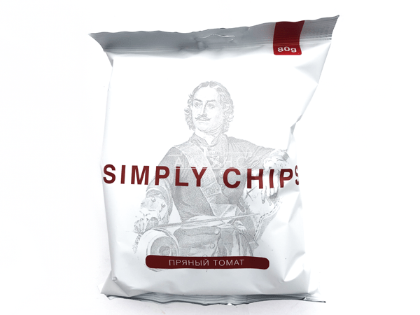 Картофельные чипсы "Simple chips" Пряный томат 80 гр. в Альметьевске